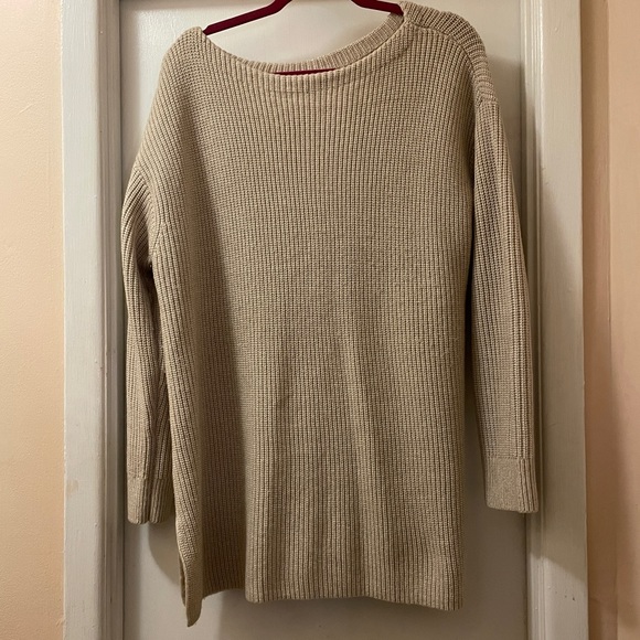 LOFT Plus 16/18 Heavy Cream Sweater - Picture 1 of 3